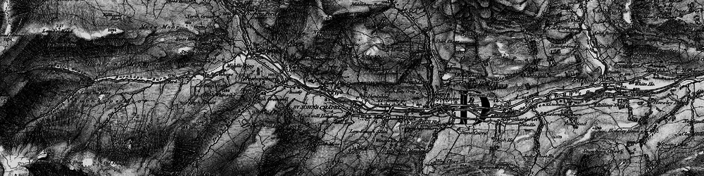 Old map of East Blackdene in 1897