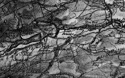 Old map of Booze Wood in 1897