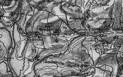 Old map of East Charleton in 1897