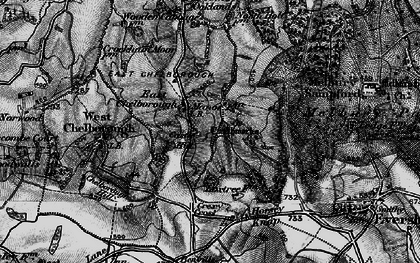 Old map of East Chelborough in 1898