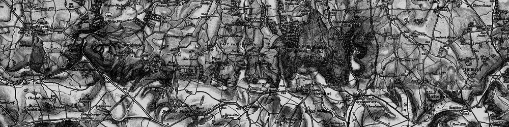 Old map of East Chelborough in 1898