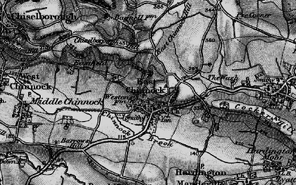 Old map of East Chinnock in 1898