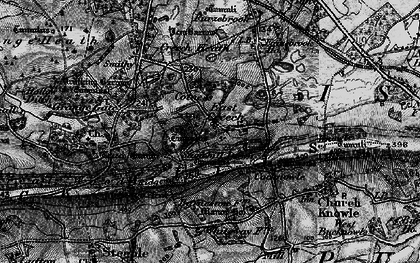 Old map of East Creech in 1897