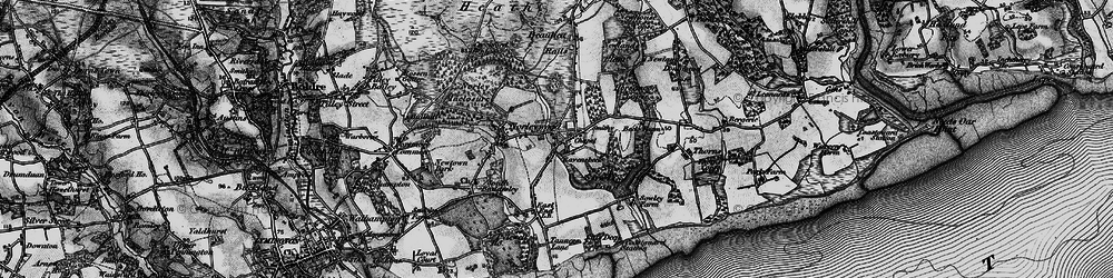 Old map of Colgrims in 1895