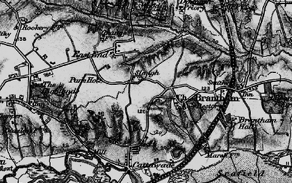 Old map of East End in 1896