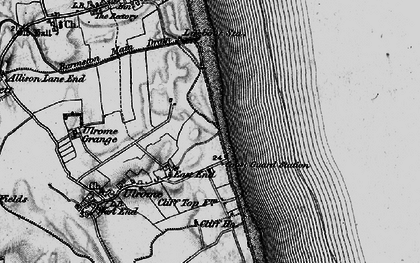 Old map of East End in 1897