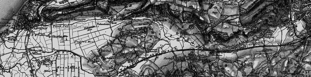 Old map of East End in 1898