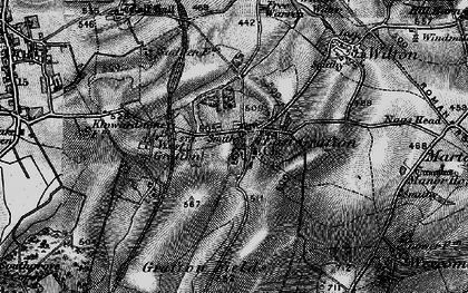 Old map of East Grafton in 1898