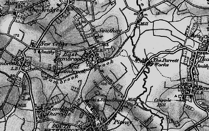 Old map of East Lambrook in 1898