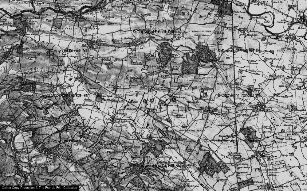 Historic Ordnance Survey Map of East Layton, 1897