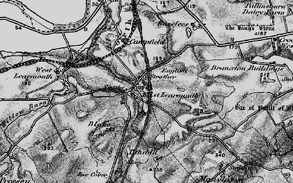 Old map of Tithe Hill in 1897