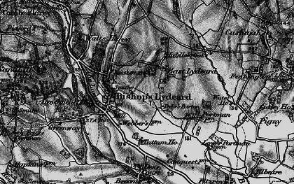 Old map of East Lydeard in 1898
