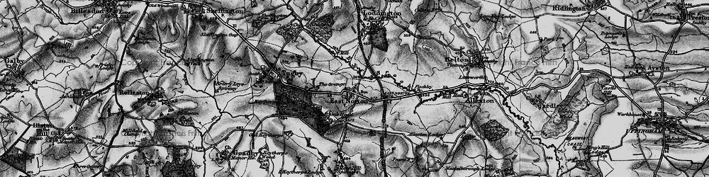 Old map of East Norton in 1899