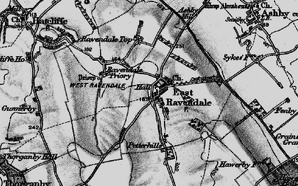 Old map of East Ravendale in 1899