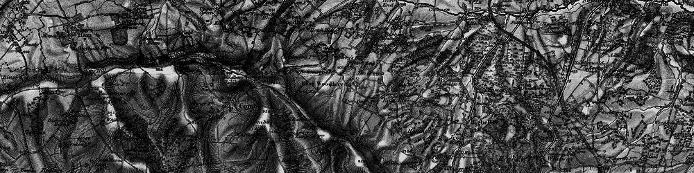 Old map of East Woodhay in 1895