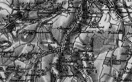 Old map of Eastbrook in 1898
