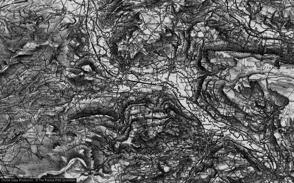 Old Map of Eastburn Br, 1898 in 1898