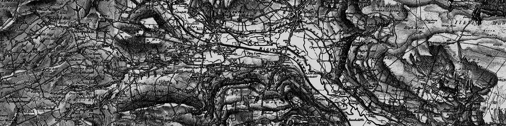 Old map of Eastburn Br in 1898