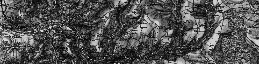 Old map of Eastcombe in 1896