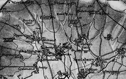 Old map of Eastend in 1896