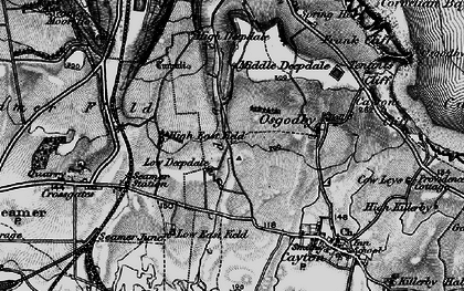 Old map of Eastfield in 1898