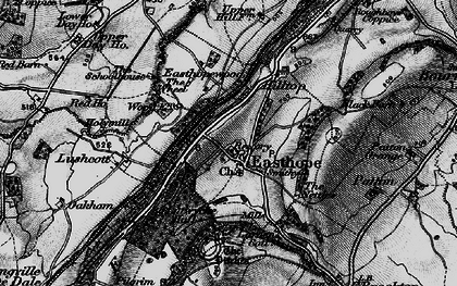Old map of Easthope in 1899