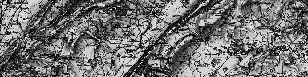 Old map of Easthopewood in 1899