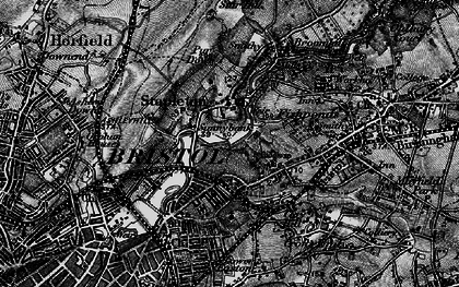 Old map of Eastville in 1898
