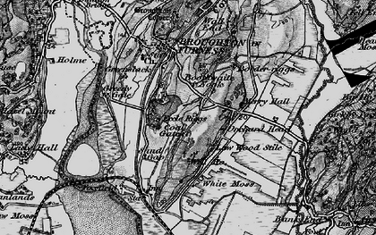 Old map of Boothwaite Nook in 1897