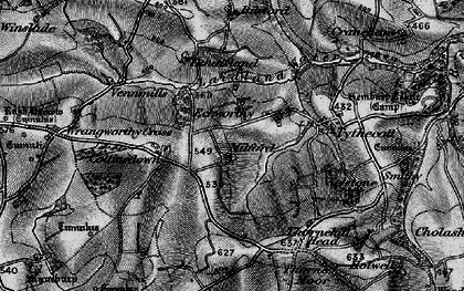Old map of Eckworthy in 1895