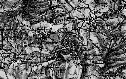 Old map of Ecton in 1897