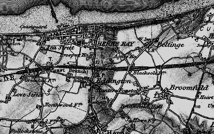 Old map of Eddington in 1894
