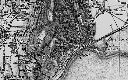 Old map of Eden Mount in 1898