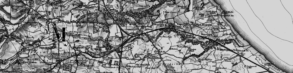 Old map of Eden Vale in 1898
