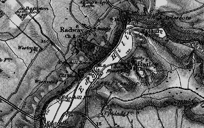 Old map of Edgehill in 1896
