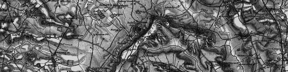 Old map of Edgehill in 1896