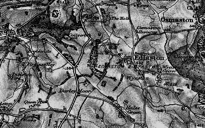 Old map of Darley Moor in 1897