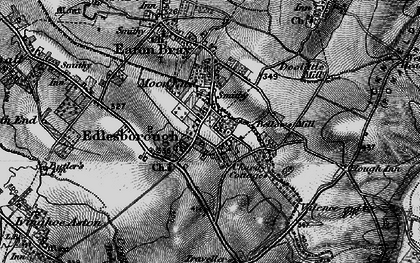 Old map of Edlesborough in 1896