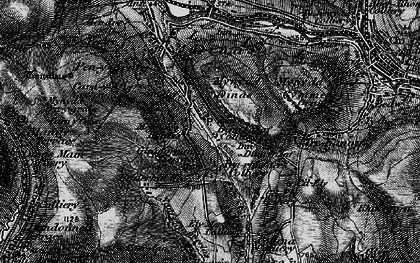 Old map of Edmondstown in 1897