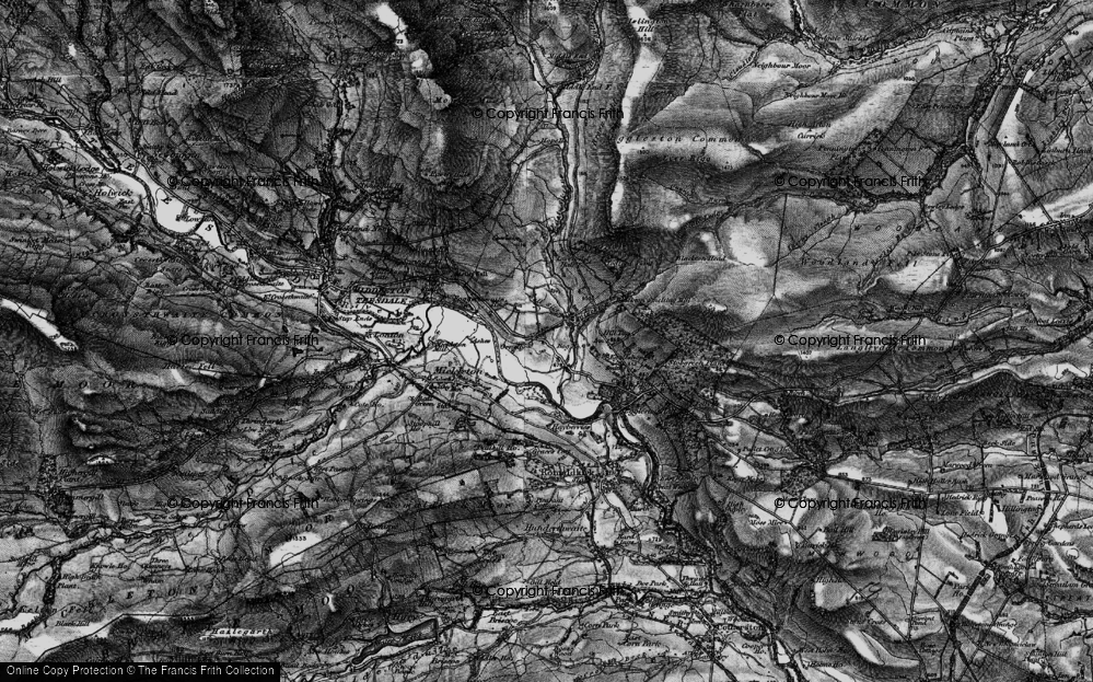 Old Map of Egglesburn, 1897 in 1897