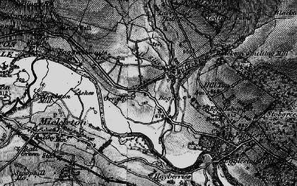 Old map of Egglesburn in 1897