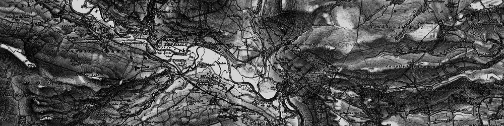 Old map of Egglesburn in 1897