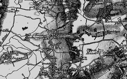Old map of Elberton in 1897