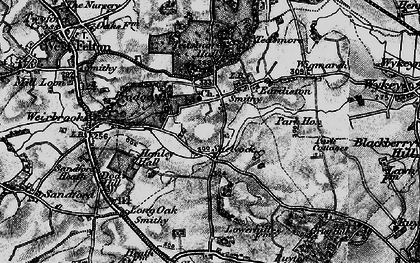 Old map of Elbridge in 1899