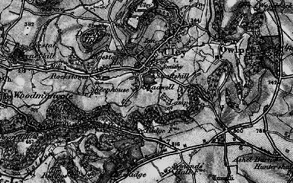 Old map of Elcombe in 1897