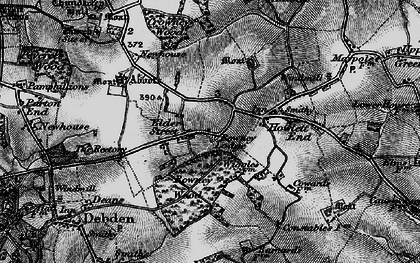 Old map of Elder Street in 1895