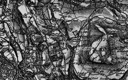 Old map of Birch Close in 1898
