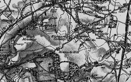 Old map of Elemore Vale in 1898