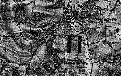 Old map of Eling in 1895