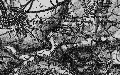 Old map of Elland Upper Edge in 1896